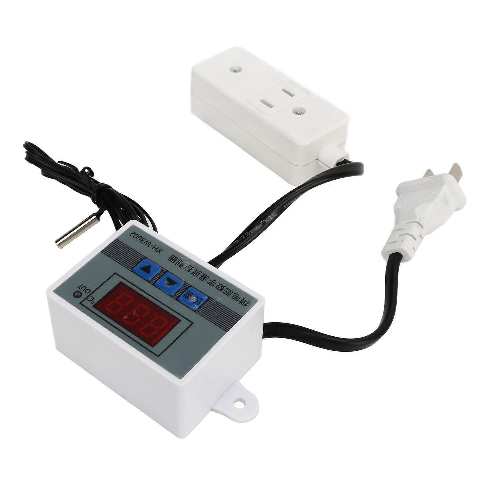 Digital Temperature Controller Thermostat Switch 1500W 0.1℃ Accuracy