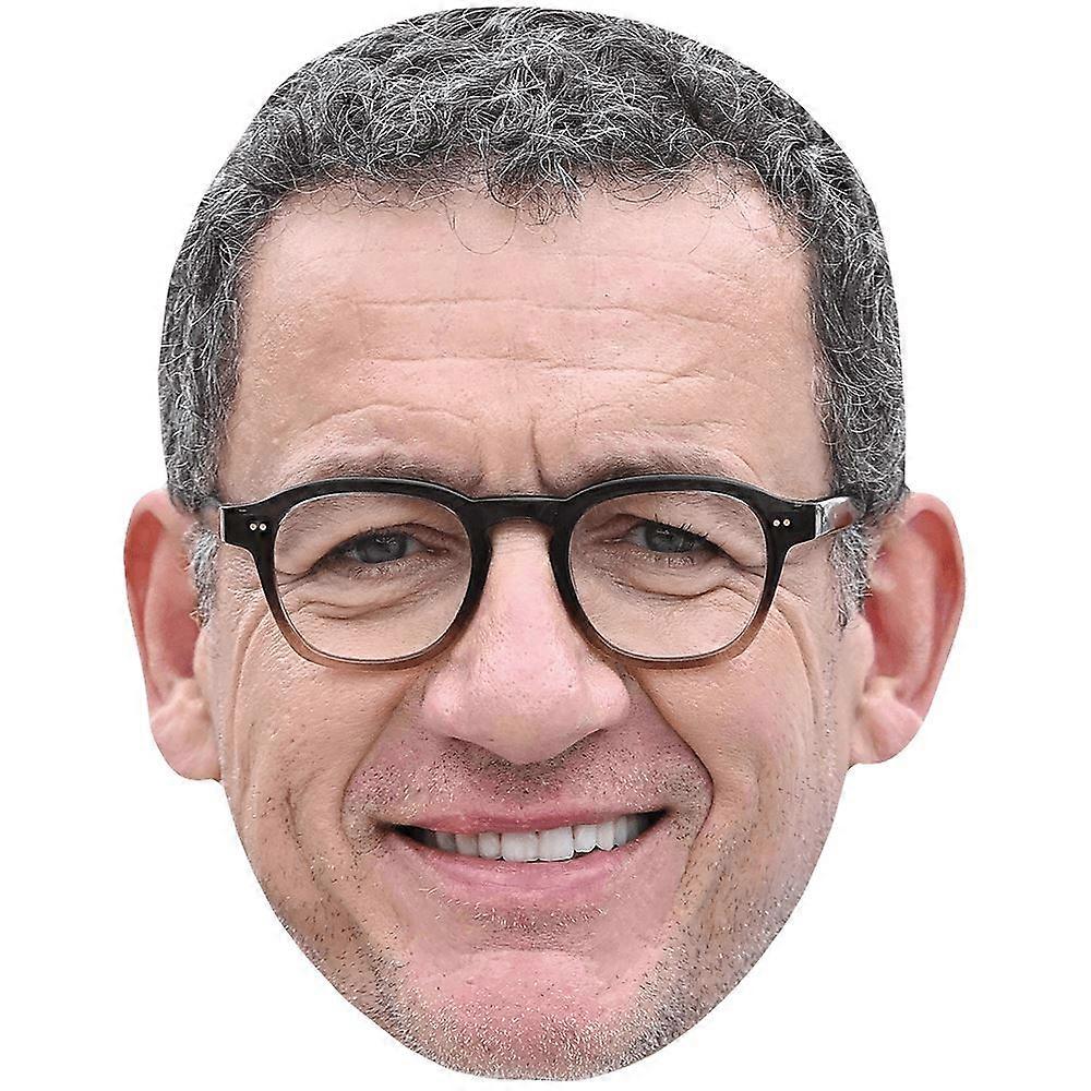 Dany Boon (Smile) Celebrity Mask, Flat Card Face