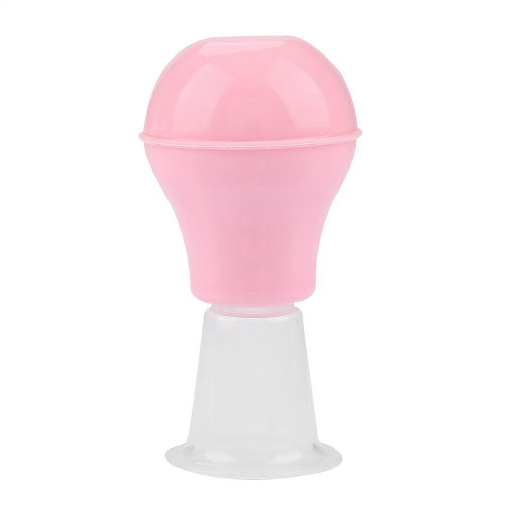 Women Portable Soft Cups Correction for Inverted Flat Nipples Aspirator Puller(Pink)