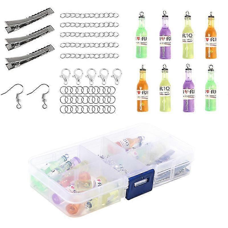 Handmade Drift Bottle Diy Earring Pendant