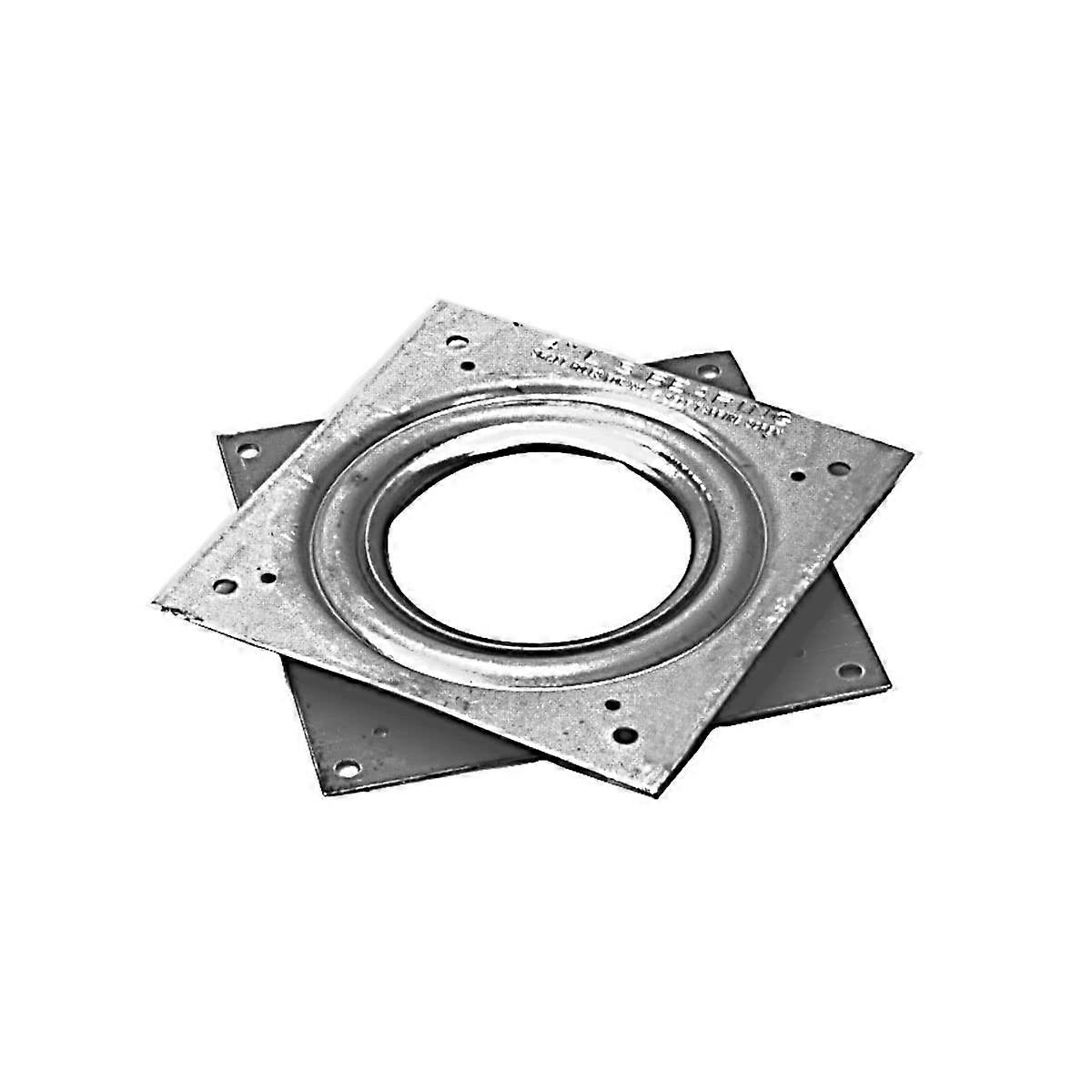 6 Inch Lazy Susan Turntable Bearing - 2 Pack, 5/16" Profile, 500 lb Load Capacity, Heavy-Duty Rotating Base