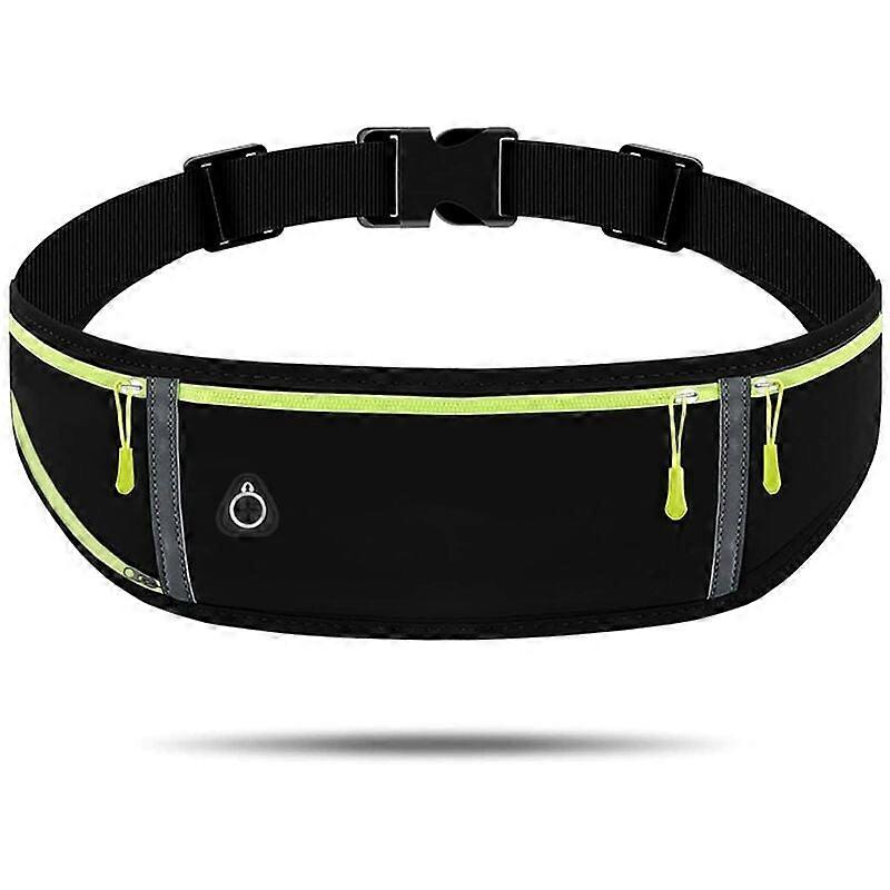 Running Gear Essential, High Quality Fabric Running Belt With Adjustable Waist, Convertible Mesh Pockets For Water Bottle Holder, Moisture Wicking