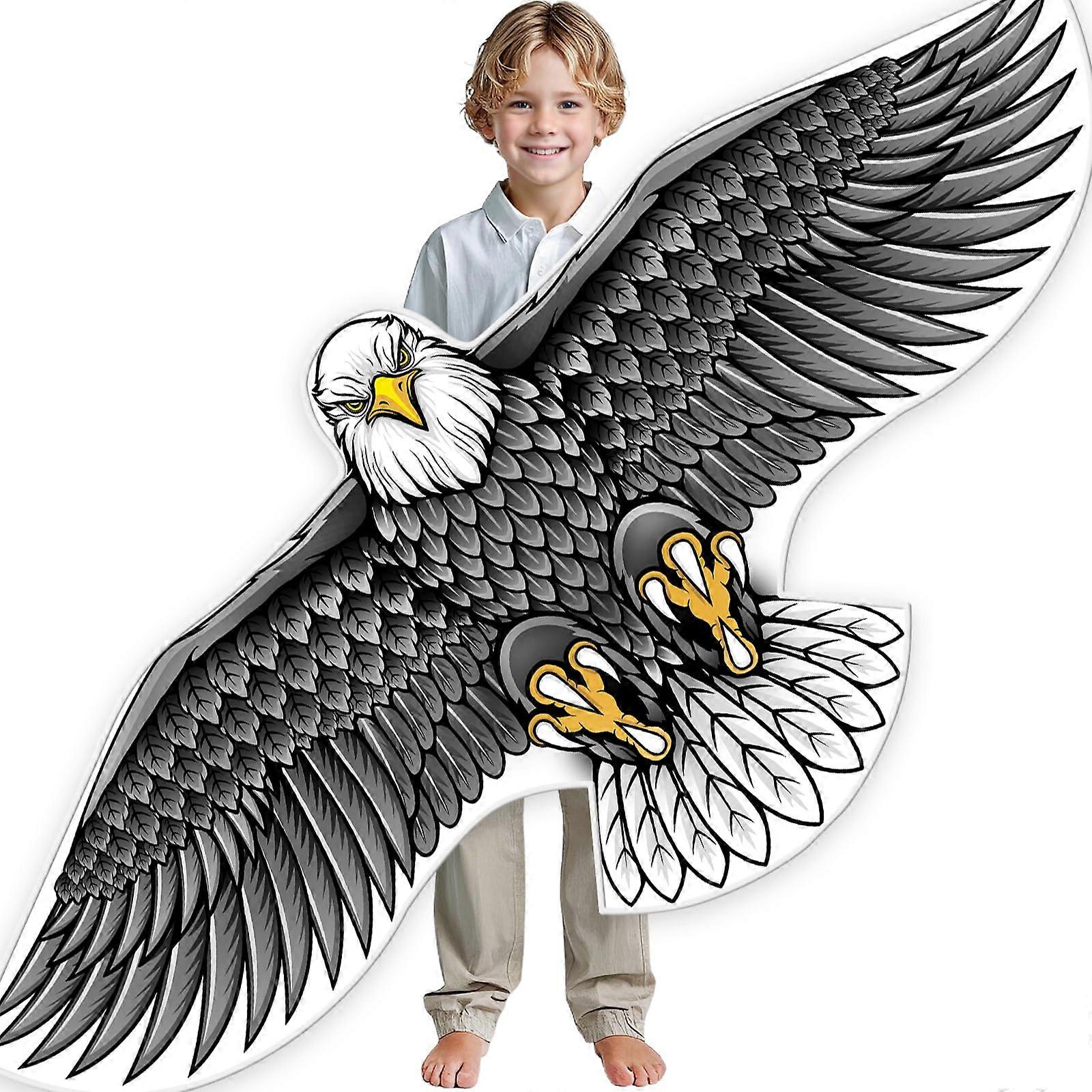 Kite for Kids and Adults, Large Eagle Kite for Boys and Girls, Easy to Fly for Beginners, Outdoor Beach and Park Activities
