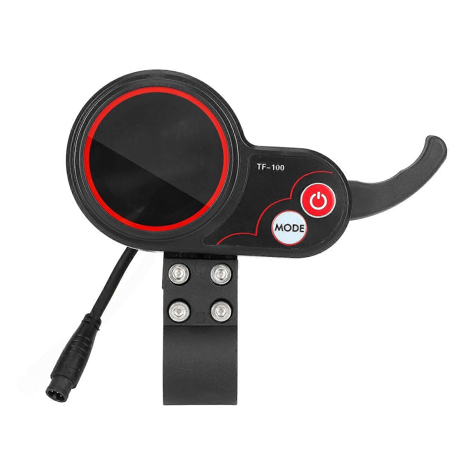 Electric Scooter Thumb Throttle Speedometer LCD Display, TF-100 Model, 2 in 1, Compact Design, Durable Performance