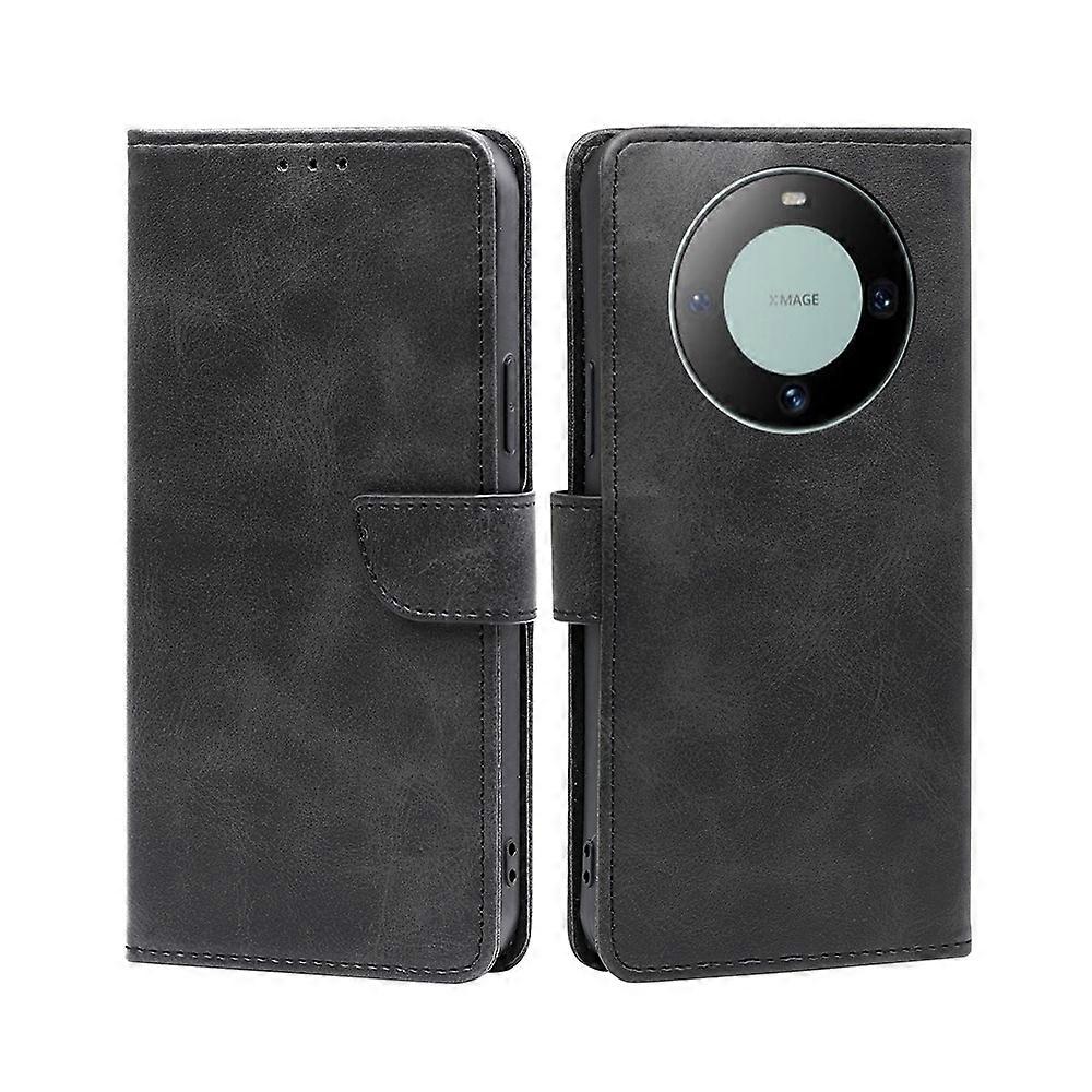 Calf Texture Buckle Flip Leather Phone Case