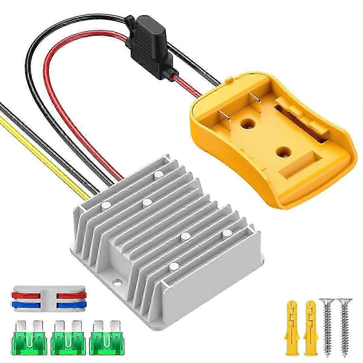 20V to 12V Step Down Converter compatible with DeWalt 20V