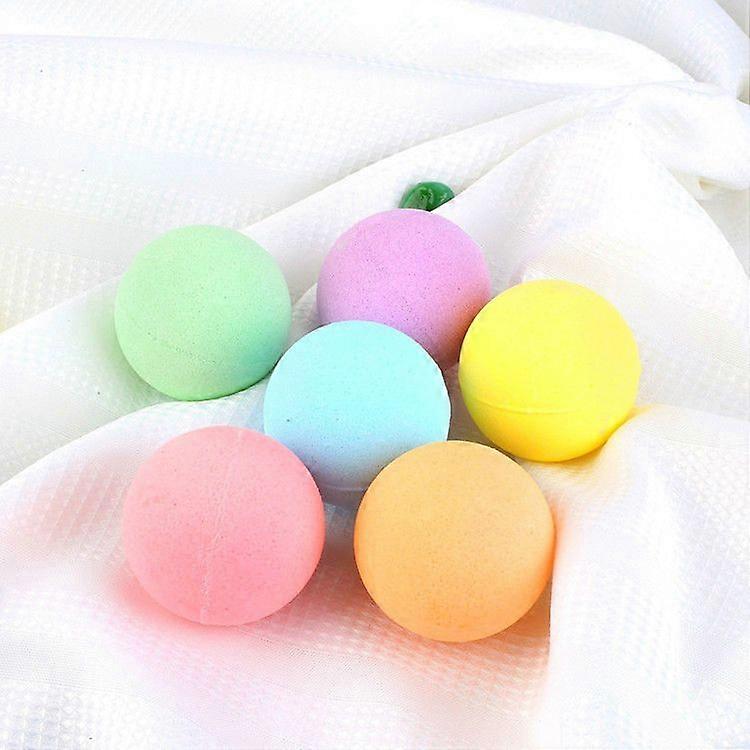 6PCS*60g bath explosive salt aromatic cleaning bath salt ball set