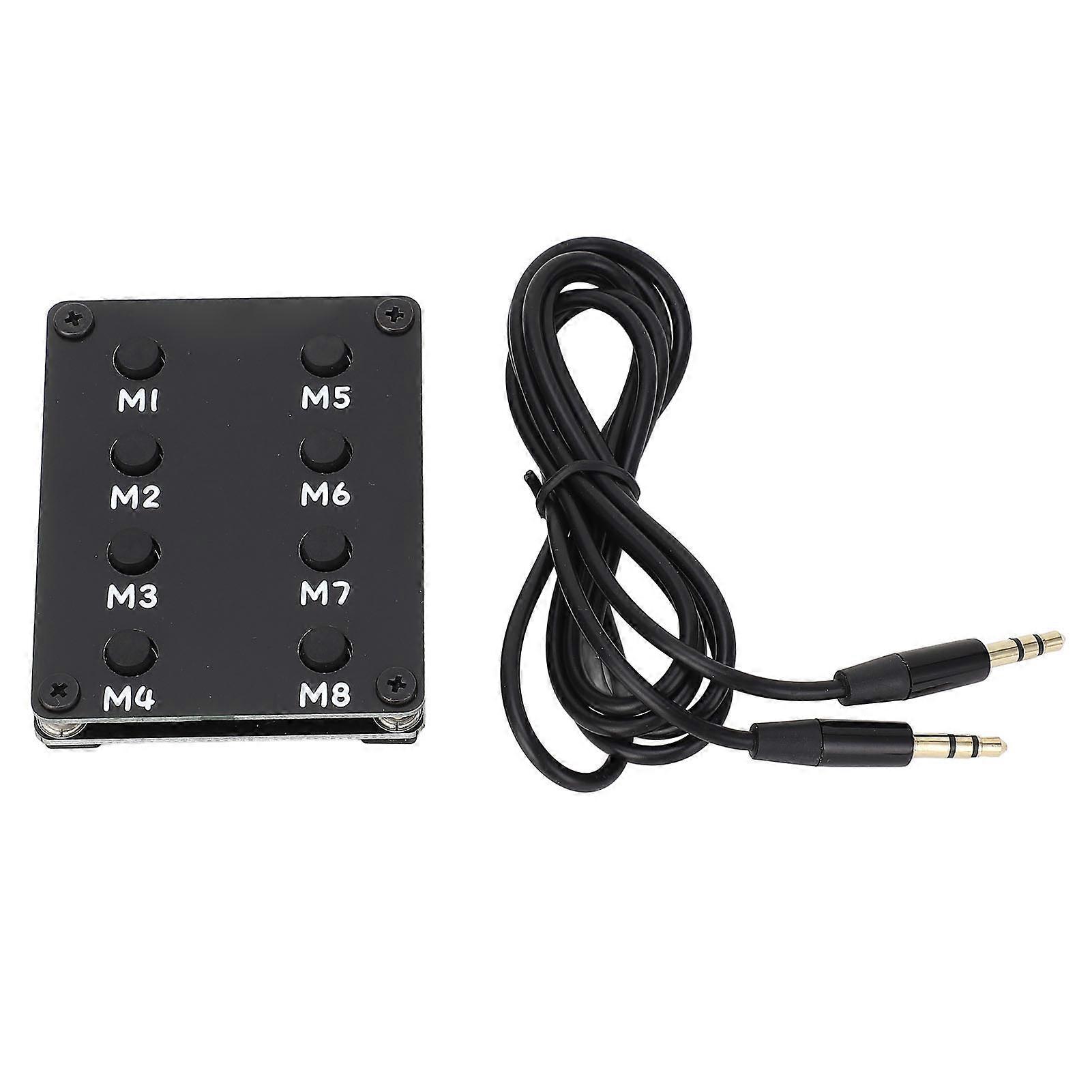 Transceiver External Radio Shortcut Control Keypad with 3.5mm Cable for ICOM IC 705 IC 7600 IC 7610 IC 7300 IC 9700