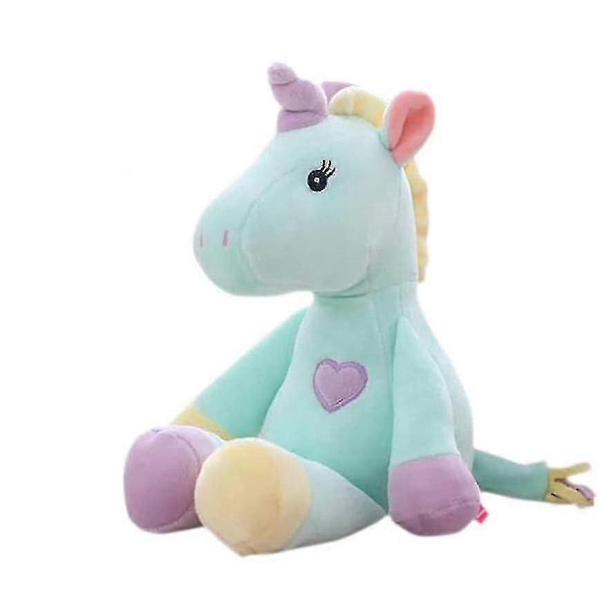 35cm Plüsch Einhorn Samt Kuscheltier Tier Teddy Plüschtier
