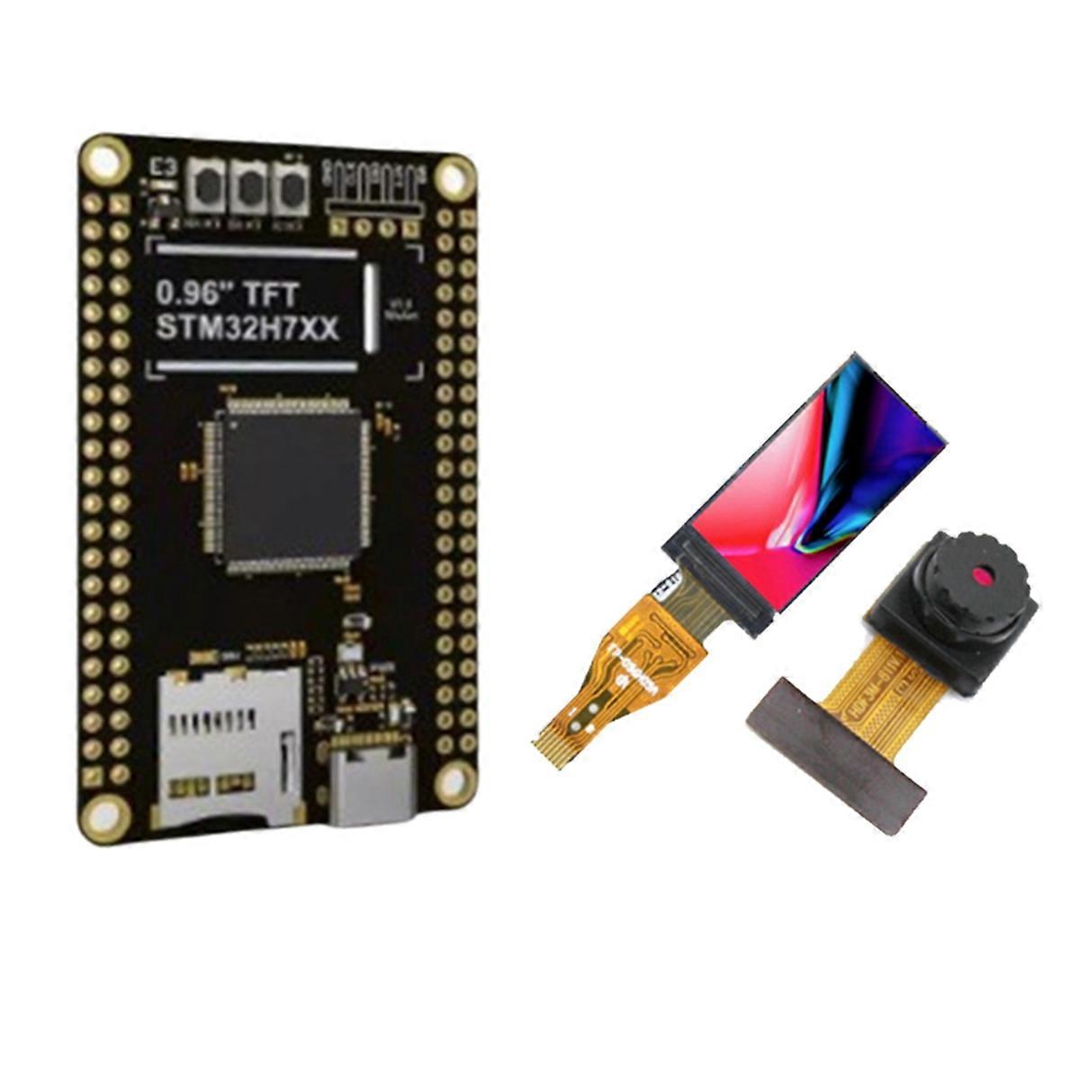 STM32H7 Core Board + 0,96 Zoll Bildschirm + OV2640 Objektiv-Kit STM32H750VBT6 Entwicklungsboard STM32 Minimum Systemplatine