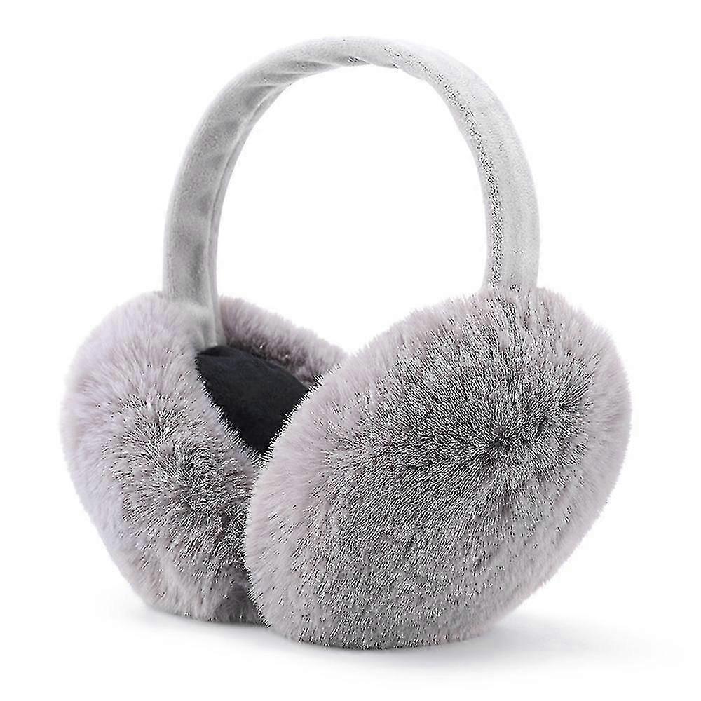 女性の冬のイヤーマフの女の子のスキー調節可能なイヤーカバーは、かわいい弓の耳のウォーマー屋外のイヤーマフのために