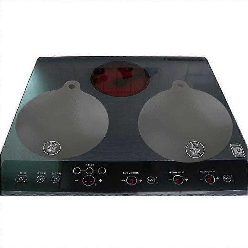 Induction Cooktop Mat Nonslip Induction Top Pad Silicone Heat Insulated Mat Reusable Refrigerators and Ovens C - FFY