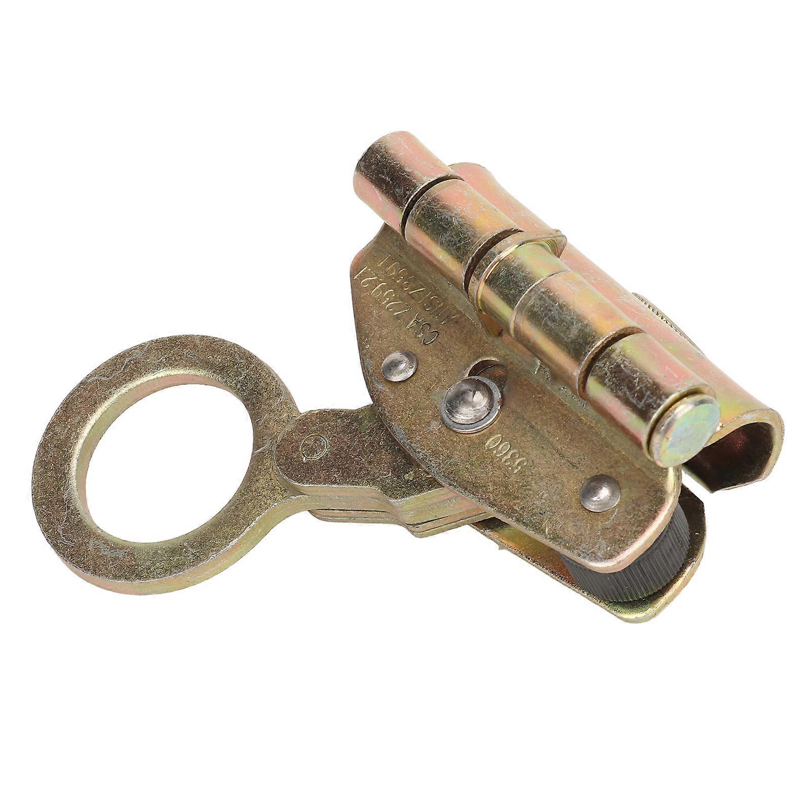 Self-locking safety rope, heavy-duty round hole, easy adsorption, safety device for industrial equipment, 14-16 mm/0.6-0.63 in