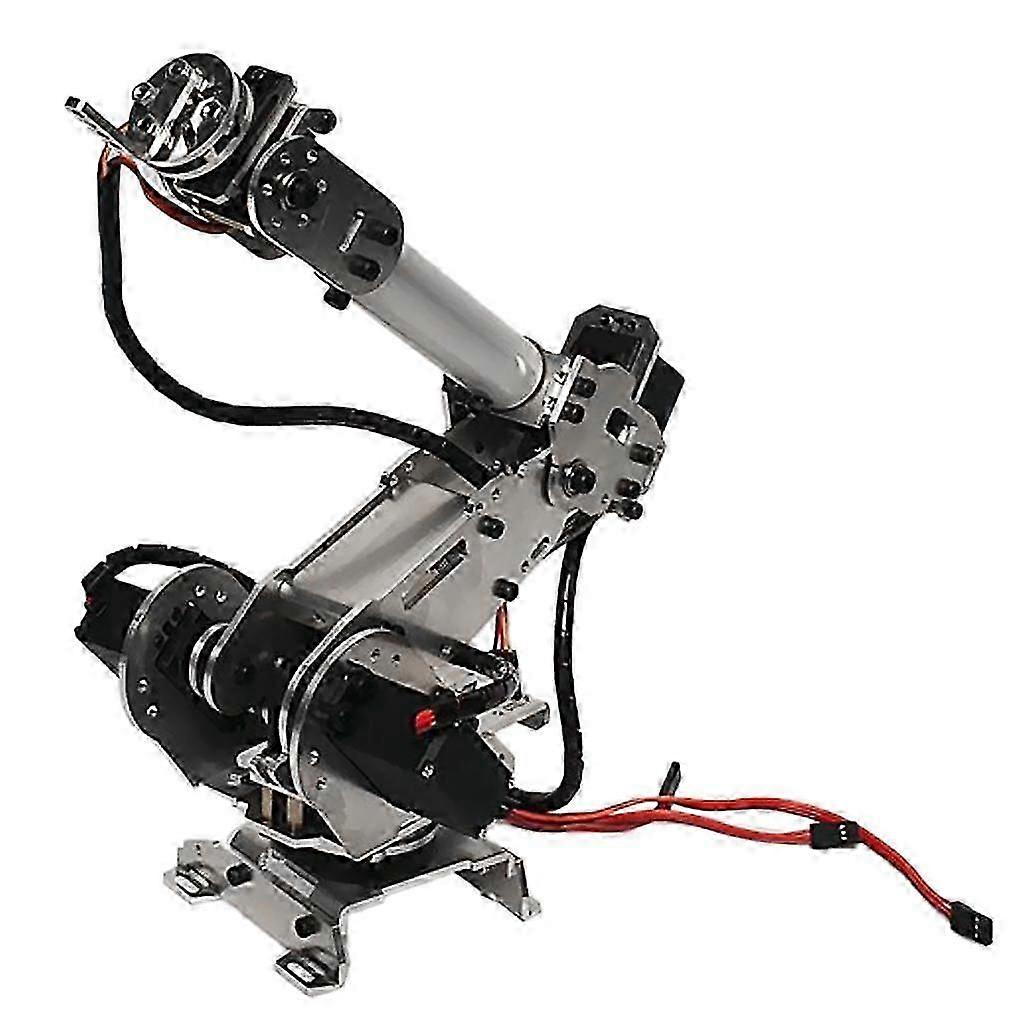 DIY Assembly 6-Dof Robot Mechanical Arm Servos Circuits for Robotics