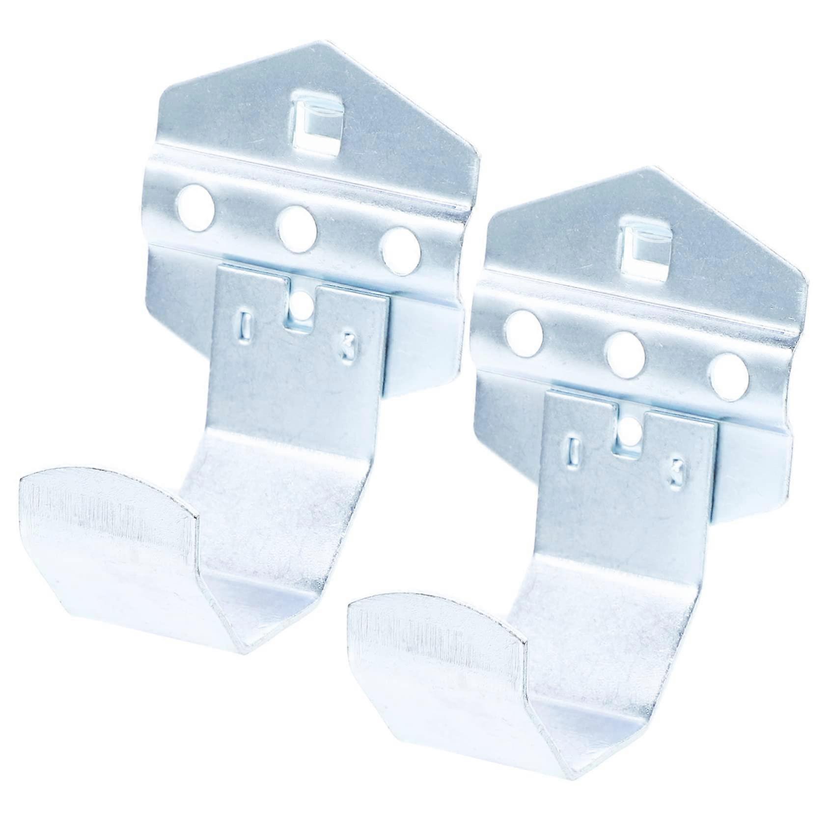 2pcs Utility Pegboard Hooks Metal Hangers for Tools Easy to Install