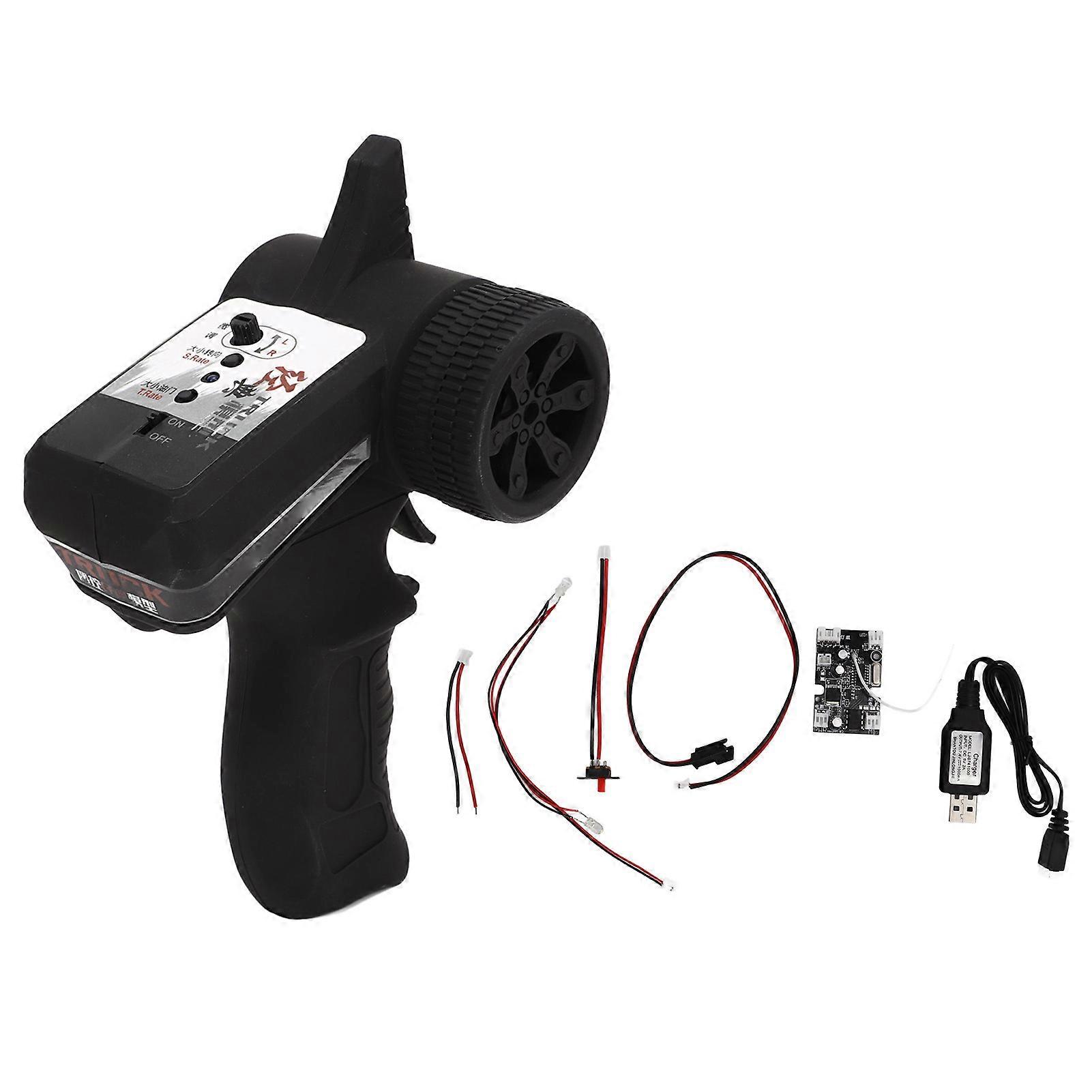 RC Car Remote Controller Kit Perfect Adaptation Lightweight Full Scale Controller for WPL D12