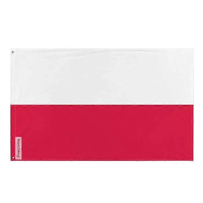 Flag of Poland - 120 x 180 cm - Polyester - Iron eyelets - Durable