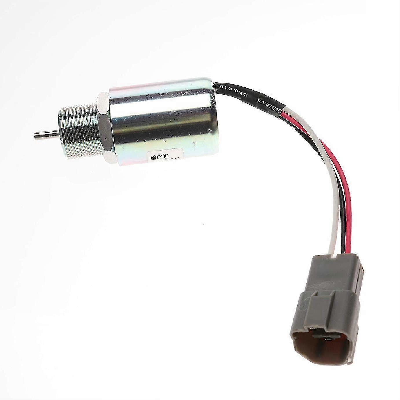 12V Fuel Shutdown Solenoid Valve - Replacement For Mitsubishi L2E L3E S3L S4L Engine & Volvo EC15