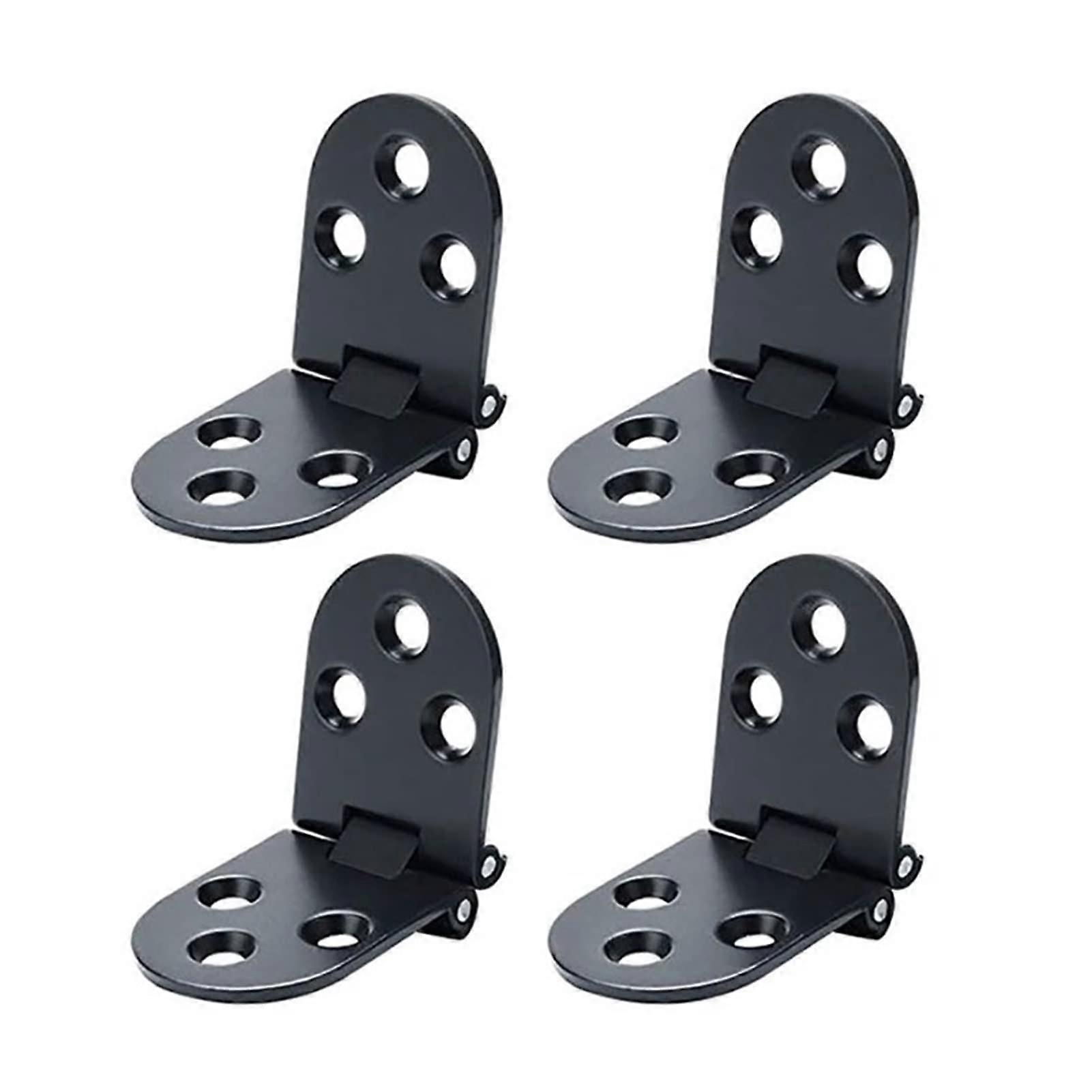 Hinges 4pcs Set Zinc Alloy Folding Desktop Hardware Hinge 80x30mm for Sewing Machines, Drawers, Cabinets, Windows