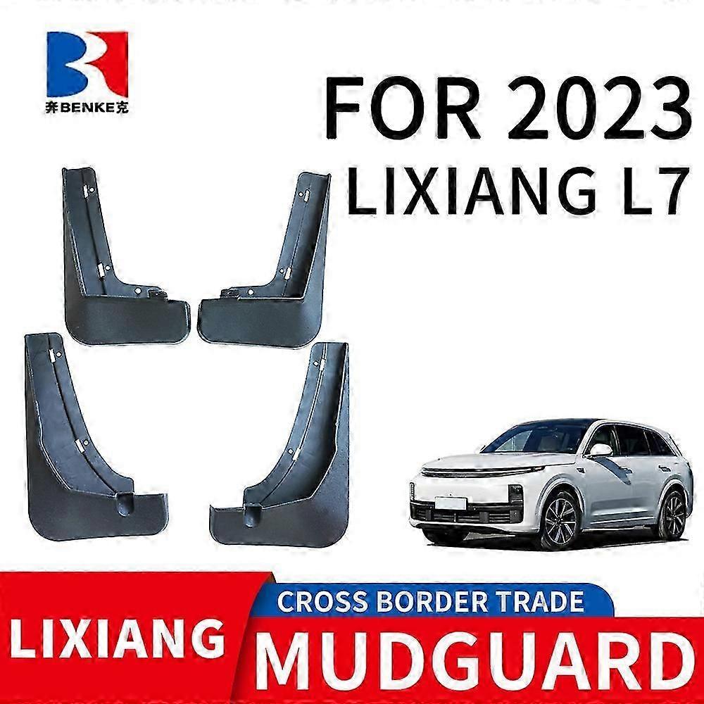 Suitable for 2023 Ideal L7 Car Tire Fender Pp Material Front And Rear Soft Rubber Material Mud Shield