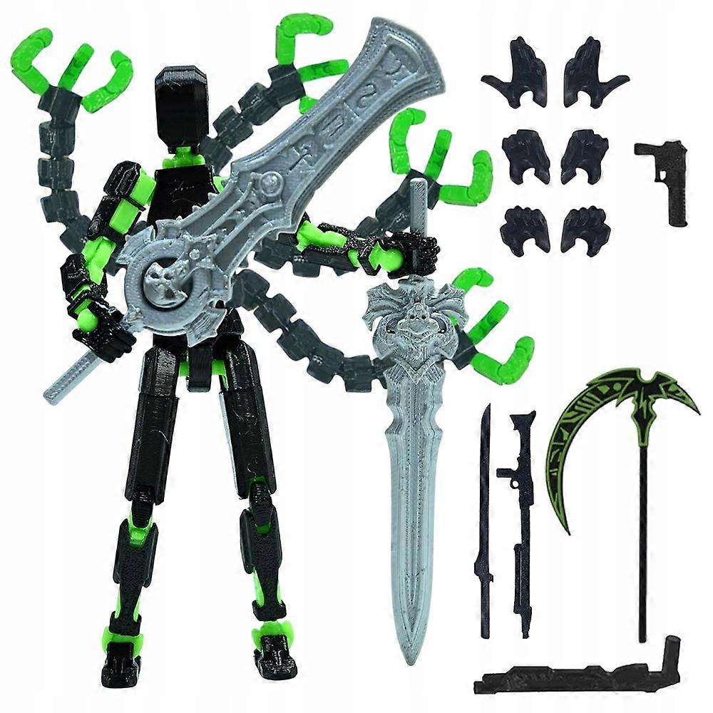 T13 Action Figure Set Robot Legends Collectible Figurine Model With Sickle