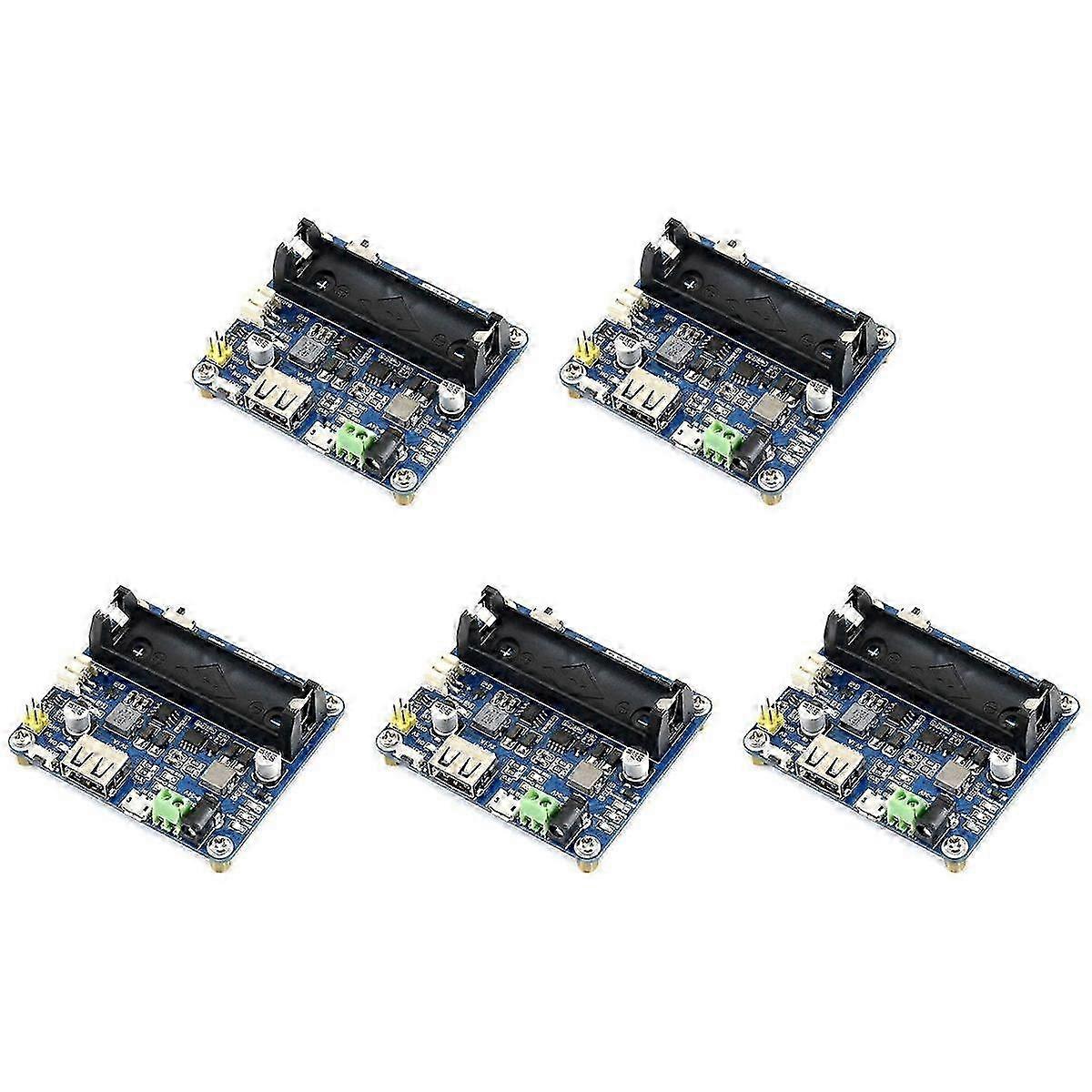 5X Solar Power Management Module for 6V-24V Solar Panel,Supports MPPT Function,USB Connection Batte