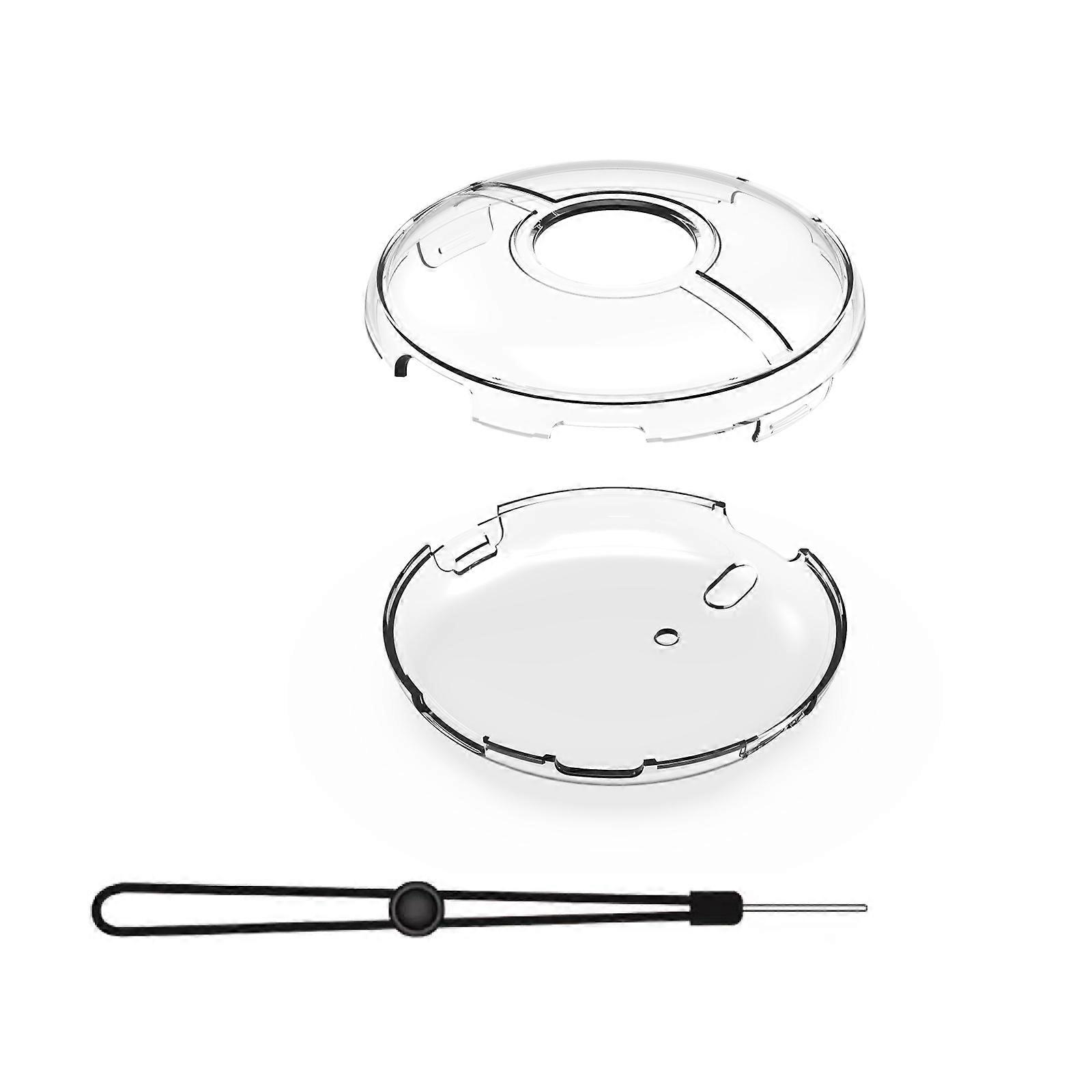 TransparentHard Shell Shockproof Case Detachable Protecive Housing PC Crystal Protector Anti-scratch Cover for GO Plus+ Multicolor