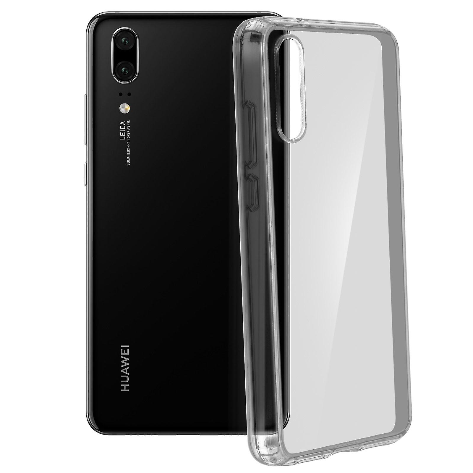 Capa Huawei P20 Ultra-Clear com bordos Bumper Avizar - Transp