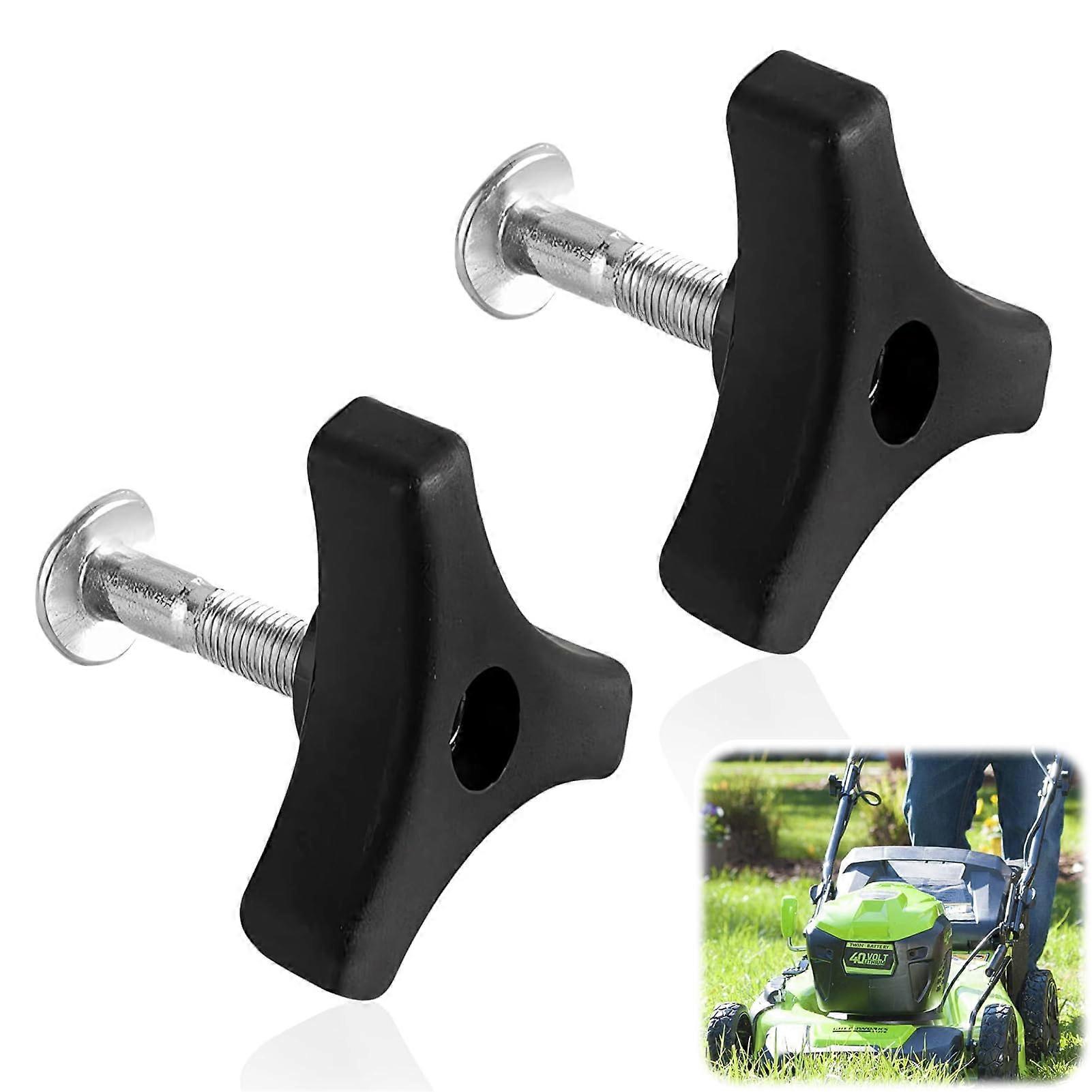 Universal Lawnmower Handle Wing Nut Screw, Lawnmower Handle Knobs, Nut Screw, Lawnmower Handle Screws Set, Universal Lawnmower Accessory