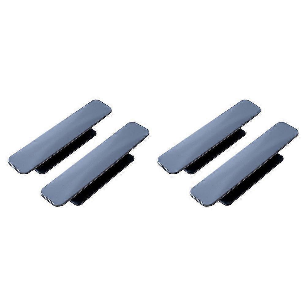 4pcs Cupboard Cabinet Pull Handles Drawer Door Knobs Pull Handles Grey
