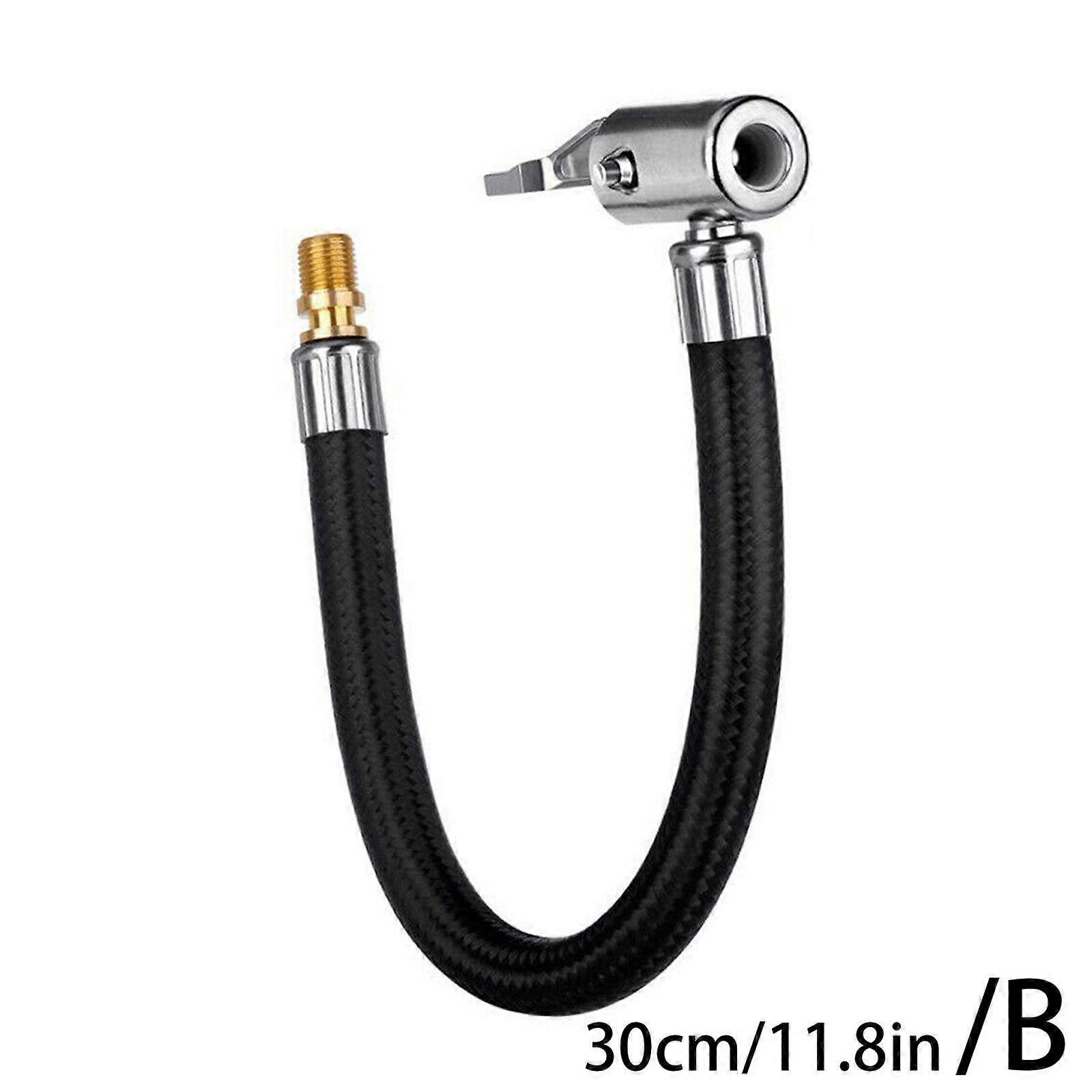 30cm cannot be deflated (B)$Car quick air pump extension tube connecting hose tire quick air pump chuck air tube manufacturer