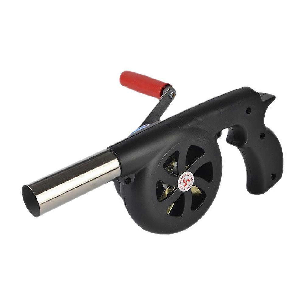 Hand Crank Barbecue Blower – Durable Outdoor Fire Blowing Tool for Camping, Picnics, and Efficient Fuel Burning BBQ Fire Starter