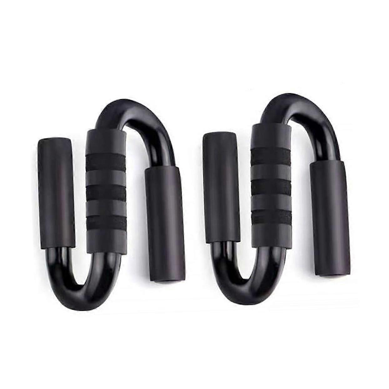1 Pair of Push Up Frame Training Handles Push Up Muscle Stomach Chest S Pushup Rack Fitness Equipment PushUp Rack for Training Pushups for Men Black