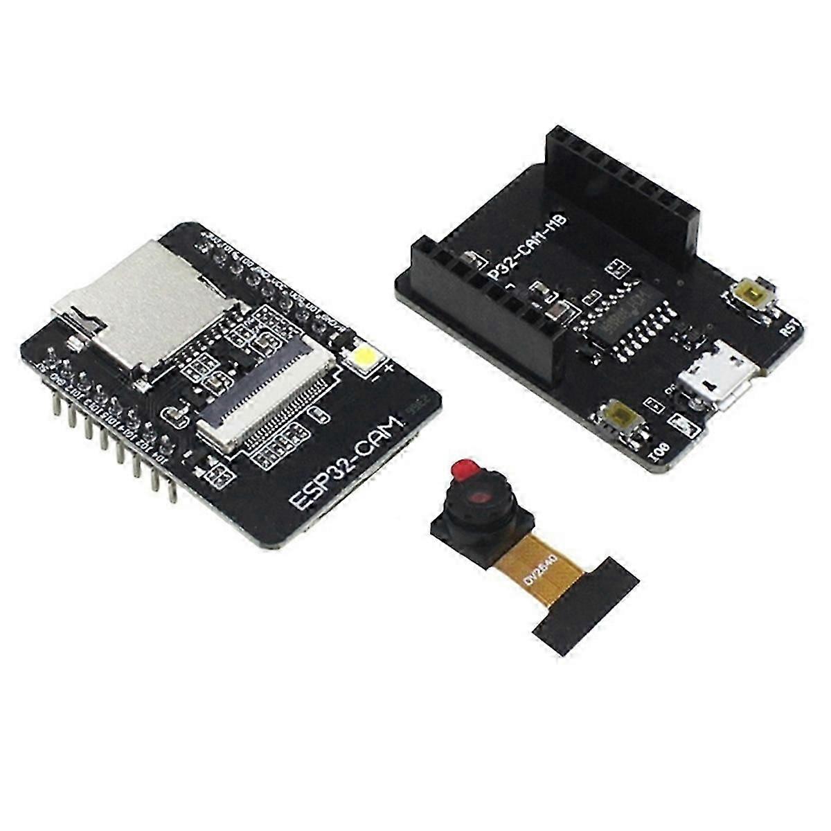 ESP32-CAM fejlesztőkártya WiFi modul + OV2640 kamera + ESP32 alap