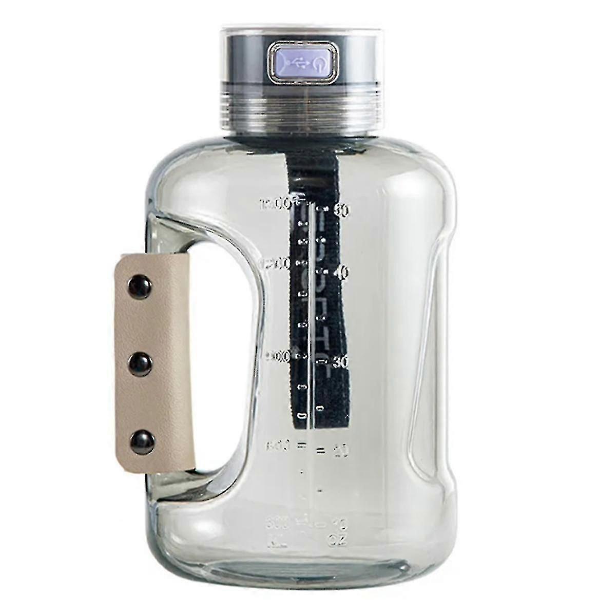 1.5L Portable Hydrogen Water Bottle for Sports, Hydrogen-Rich Molecular Generator, BPA-Free Travel Flask with Durable Design