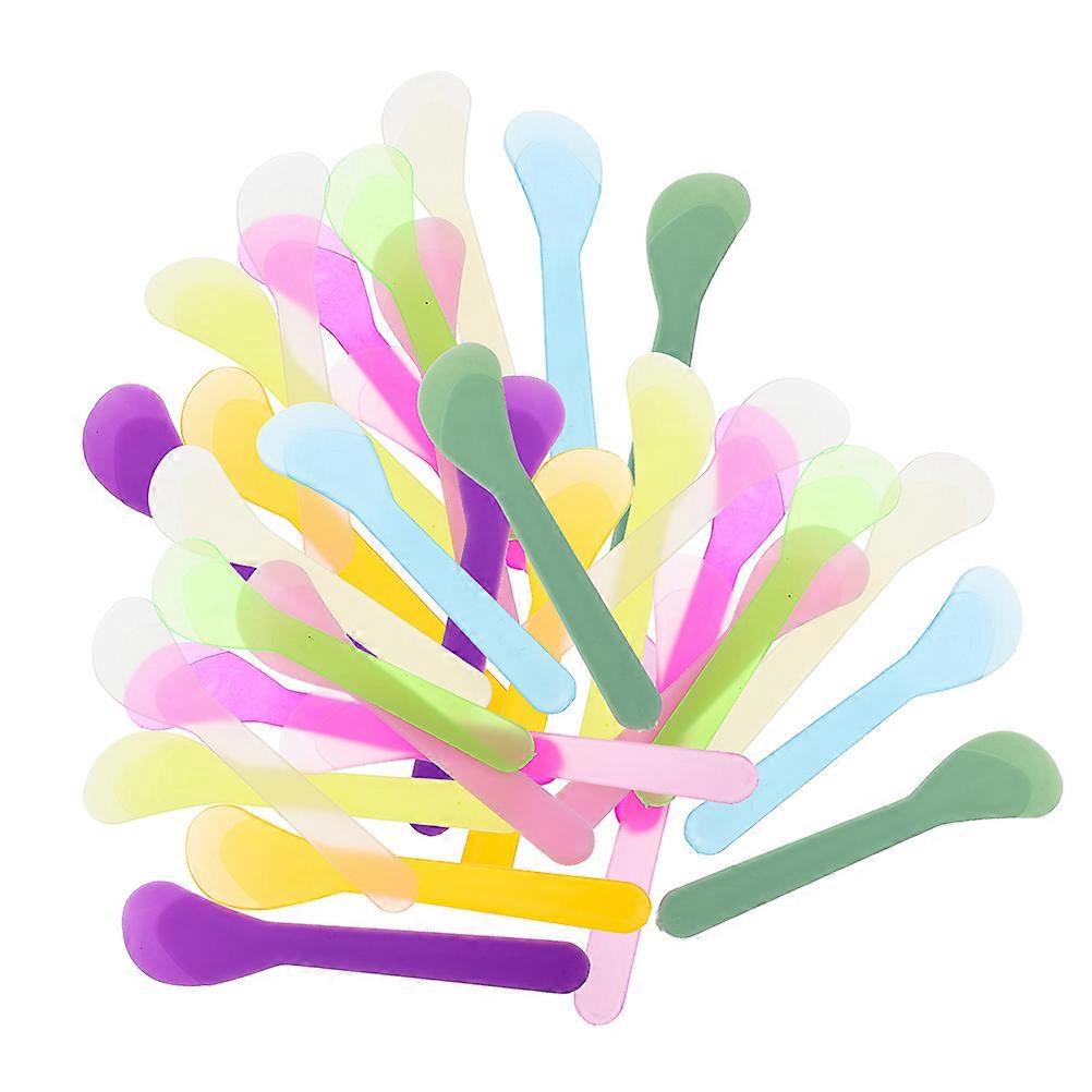 150pcs Cream Spatulas for DIY Masks, Lightweight Plastic Mixing Tools for Beauty Salons, Travel, Applying Moisturizers, Body Creams, and Sampling
