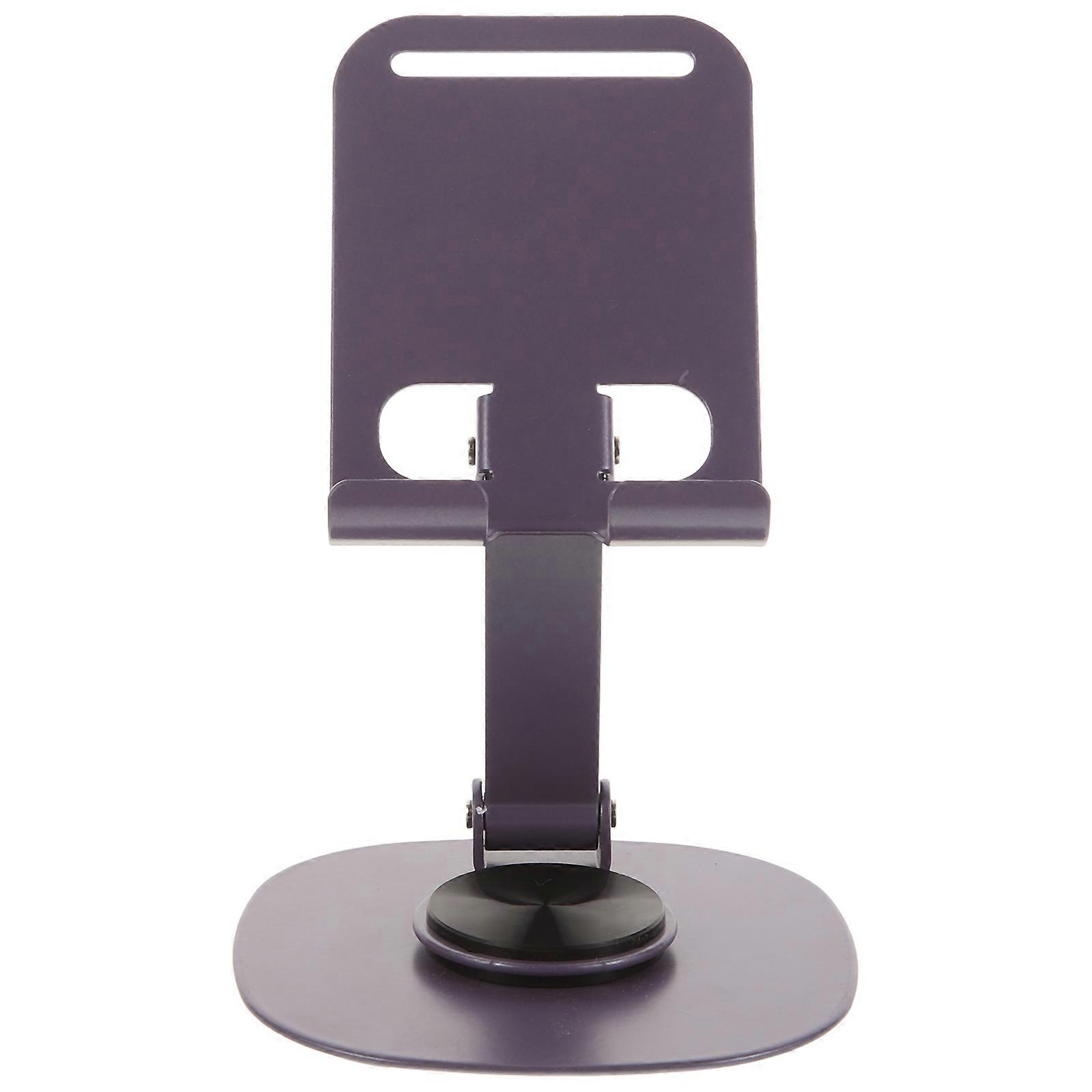 Foldable Adjustable Smartphone Stand, Multi Function Rotating Phone Holder for Desk, Portable Space Saving Design for Video Calls and Comfortable