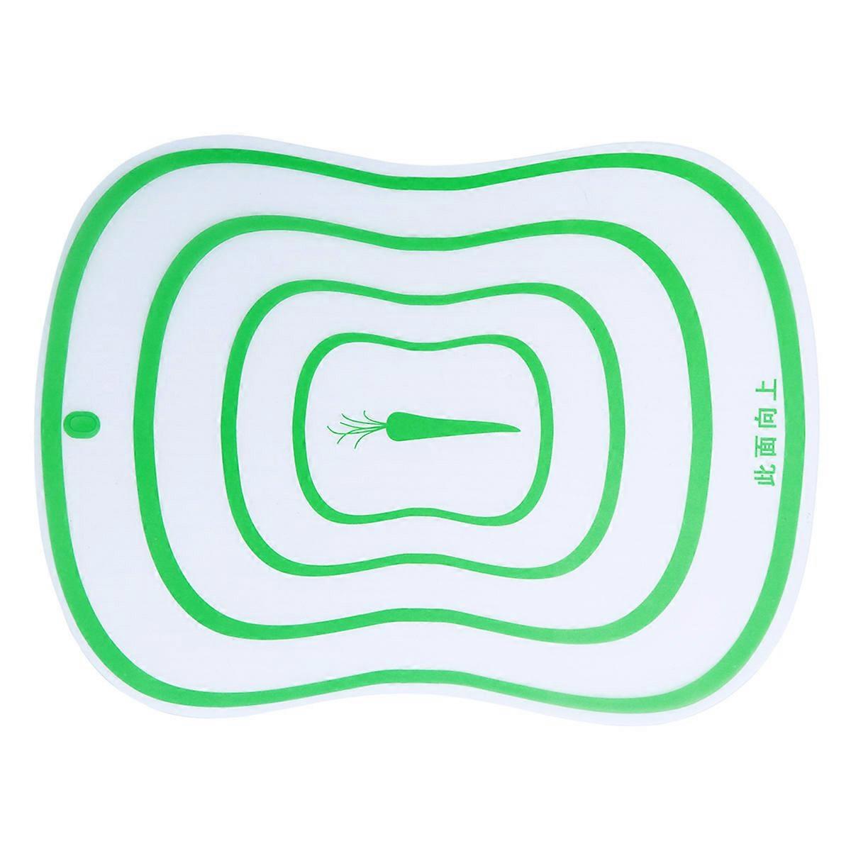 Kitchen Supplies Flexible Mat Plastic Cutting Home Users Easy to Clean 1Set