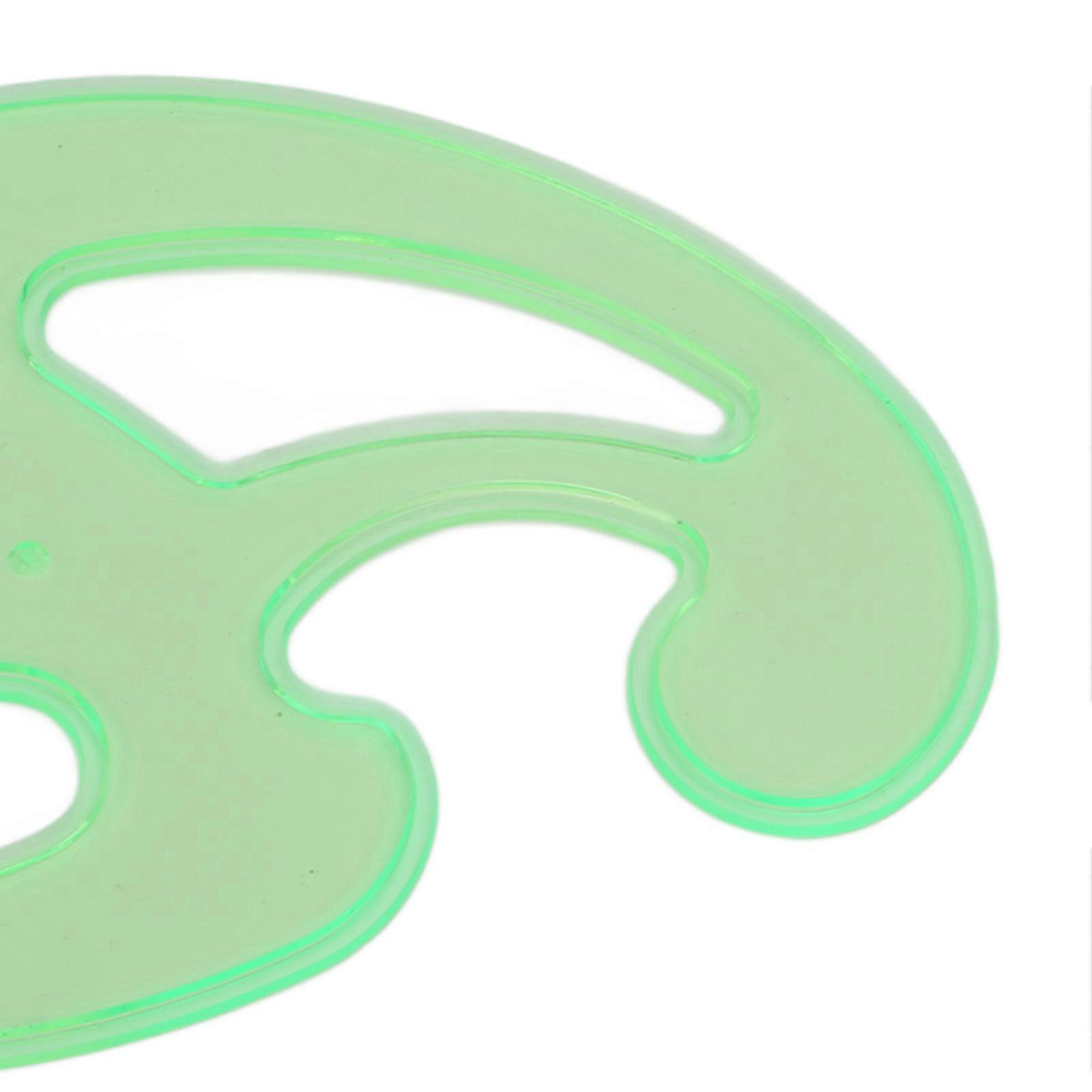 3pcs Cloud Shaped Soft Plastic Multi-Purpose Curve Ruler Drawing Template Tailor Sewing Tool