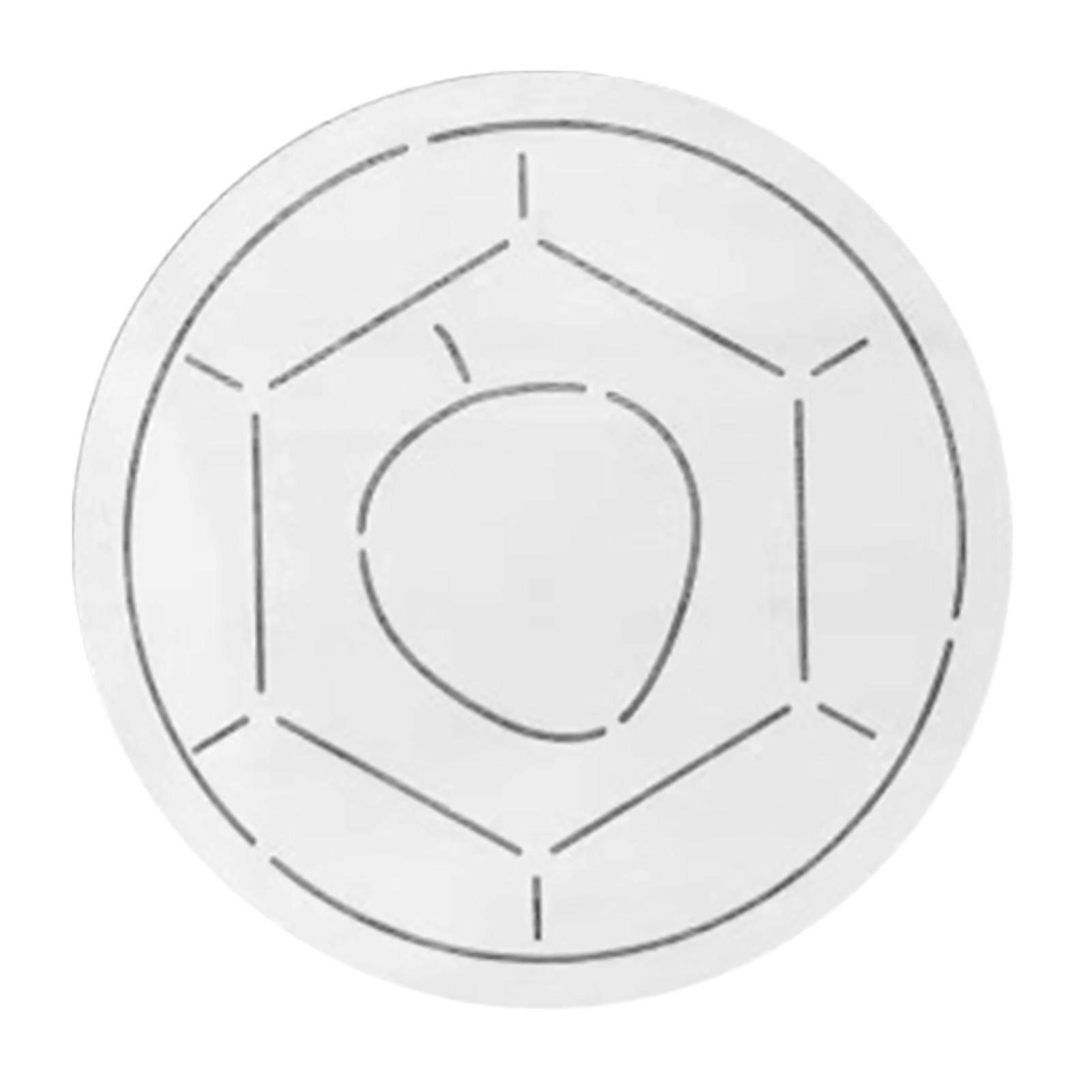 Plastic Stencil for DIY Patchworks Sewing Multifunctional Sewing Patchworks Template for Craft Lovers