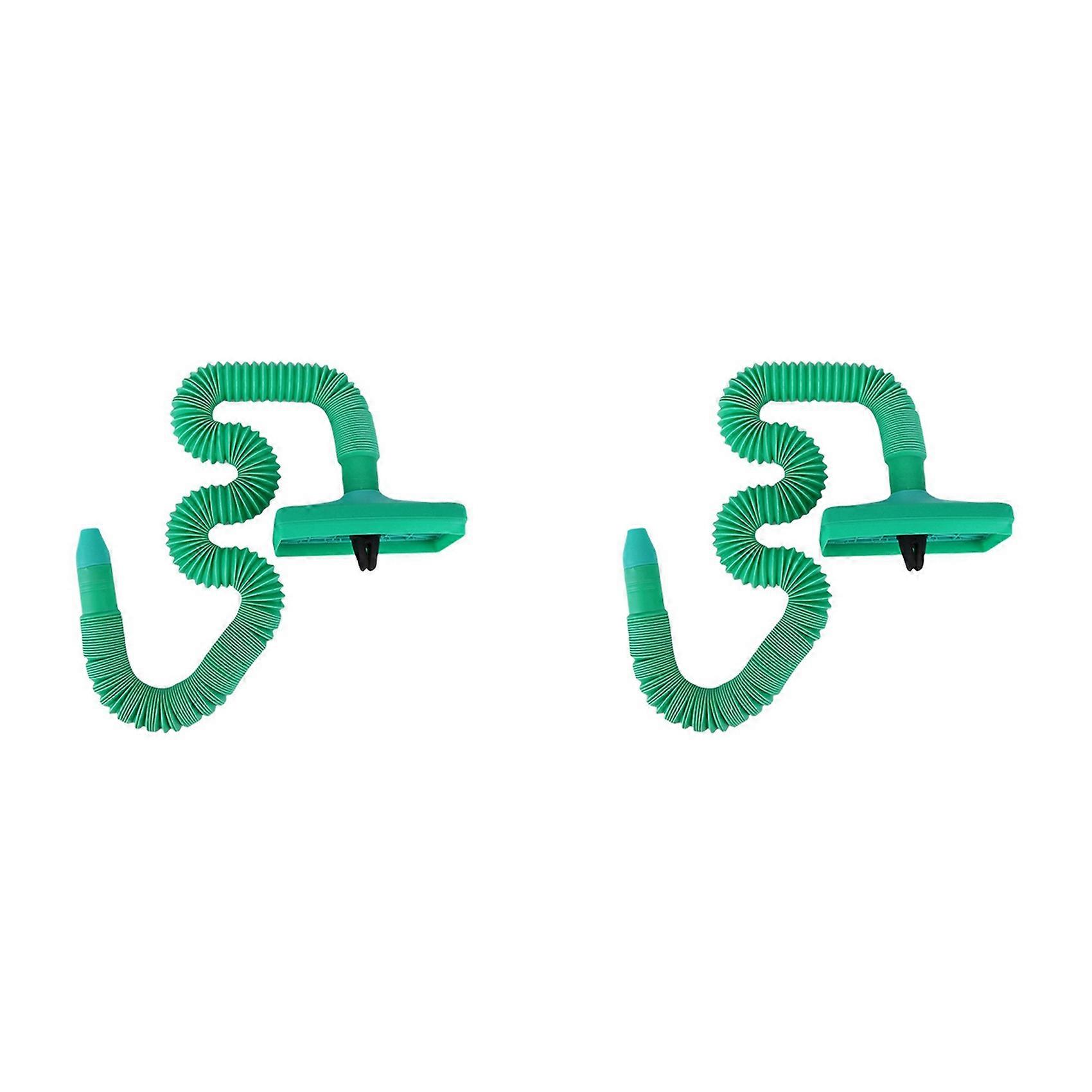 Universal Car Air Conditioning Vent Extension Hose,Green
