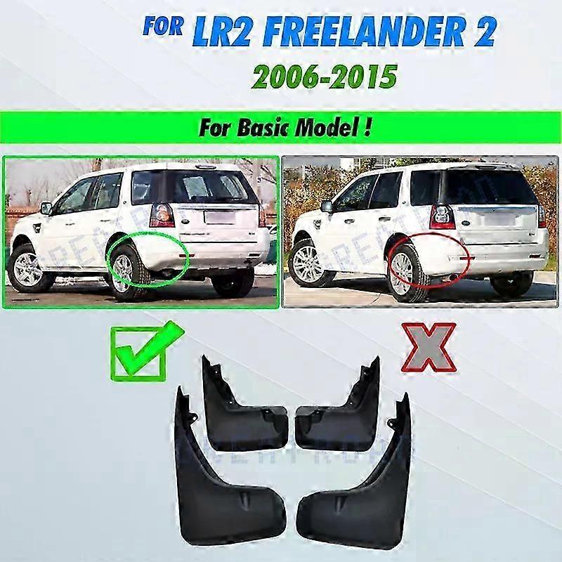 unique FIT FOR LAND ROVER LR2 FREELANDER 2 2006-2015 MUDFLAPS SPLASH GUARDS MUD FLAP FRONT REAR ACCESSORIES 2008 2009 2010 2011