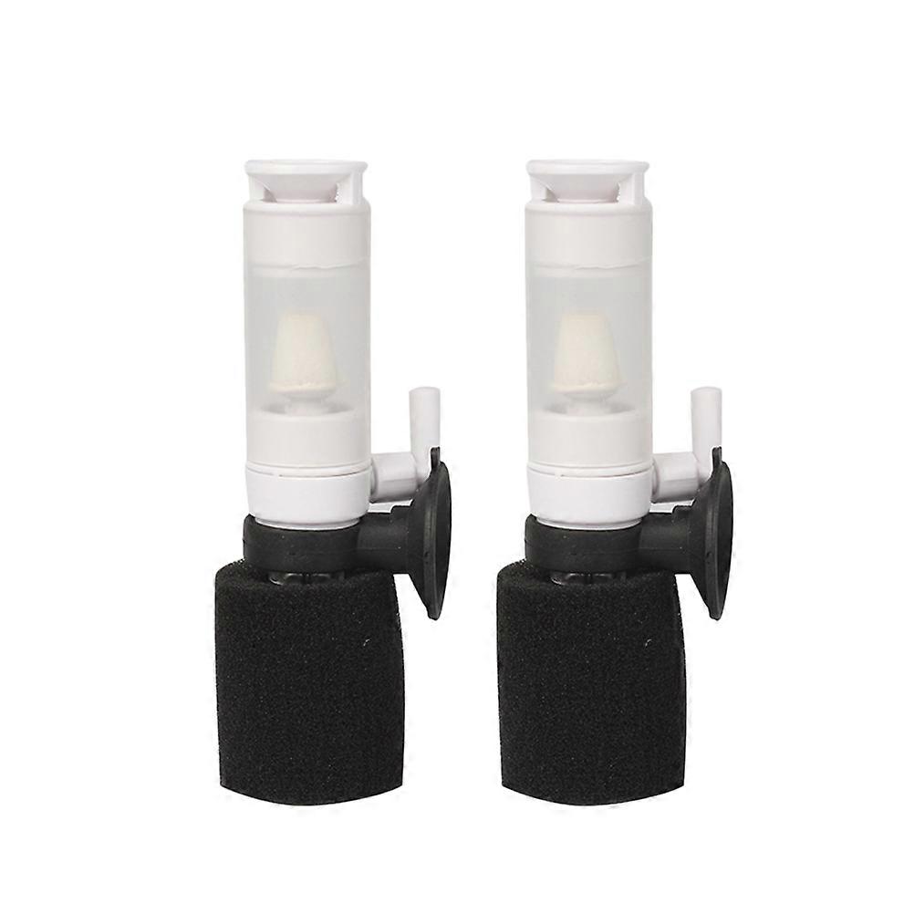 Aquarium Cleaning Tools Small Fish Tank Filter Practical Design Multi-Filter Effect 9.8X3cm Ball Shaped 2Pcs
