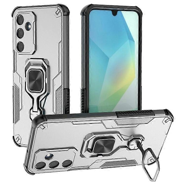 الشراء بالجملة متوافق مع Samsung Galaxy A56 5G / A36 5G حالة قابلة للتدوير حلقة مسند PC + غطاء هاتف TPU مقاوم للصدمات