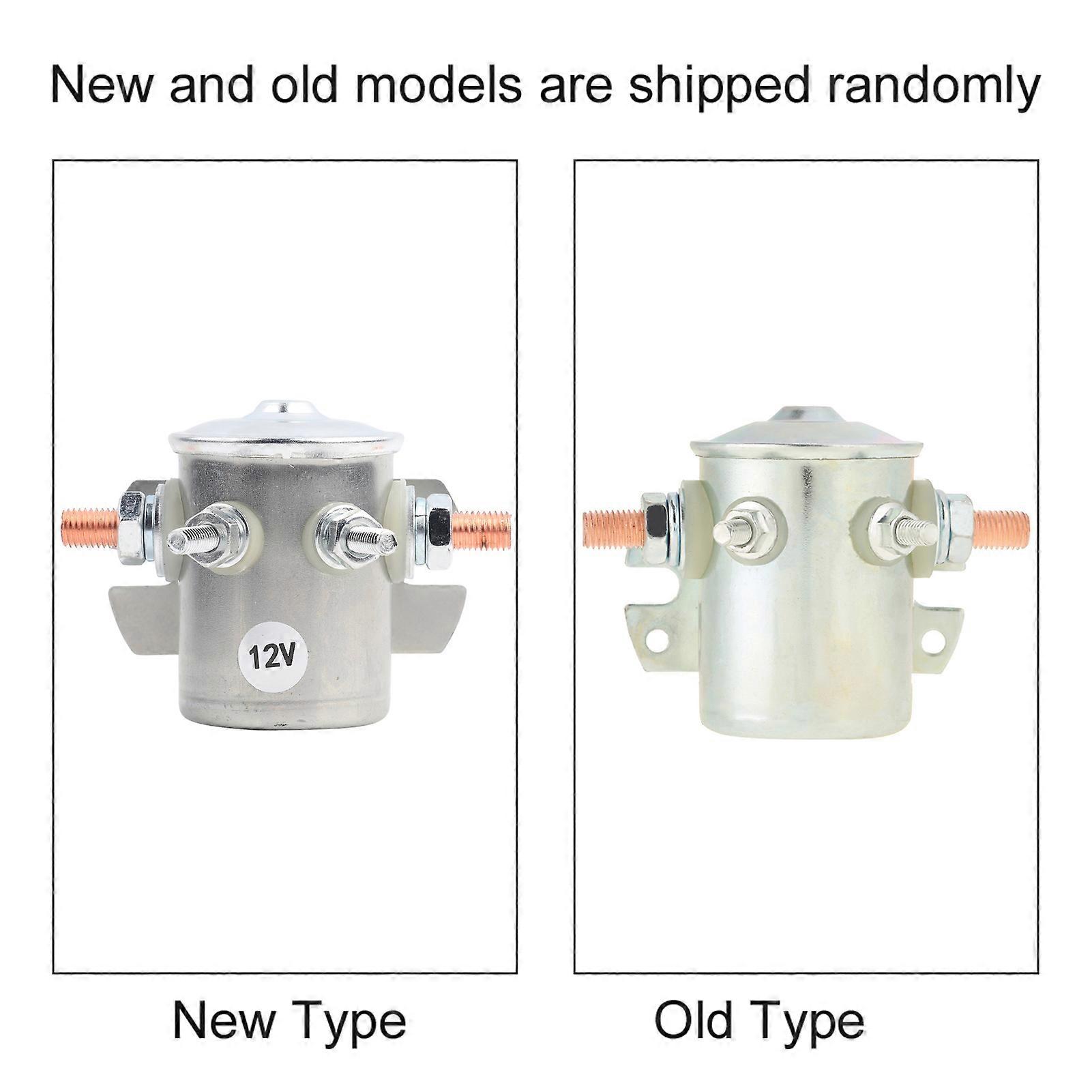 12V 200A Starter Relay, Back Plate, Oil Pump, Normally Open Magnetic Switch