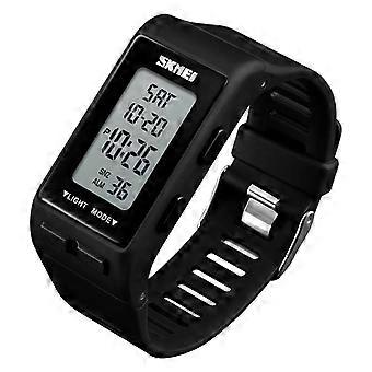 SKMEI 1362 Mode Étanche Compte à Rebours LED Montre 1362 (Noir)