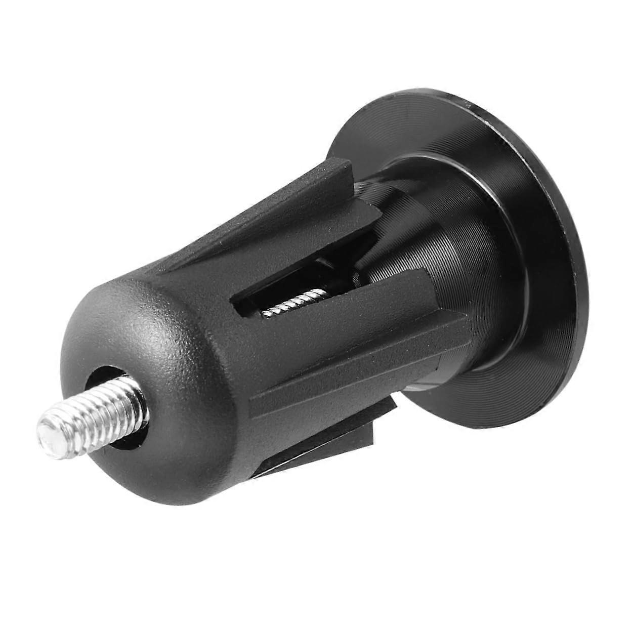 Handlebars End caps For Bicycles Grips For Secure Grip Fitting For All Common Handlebars 4X2.5CM Black