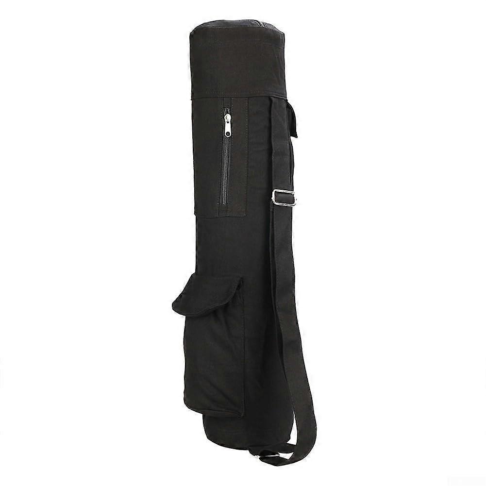 Yoga Mat Storage Bag with Adjustable Shoulder Strap, Multiple Pockets for Organization, Durable Material, Travel Friendly