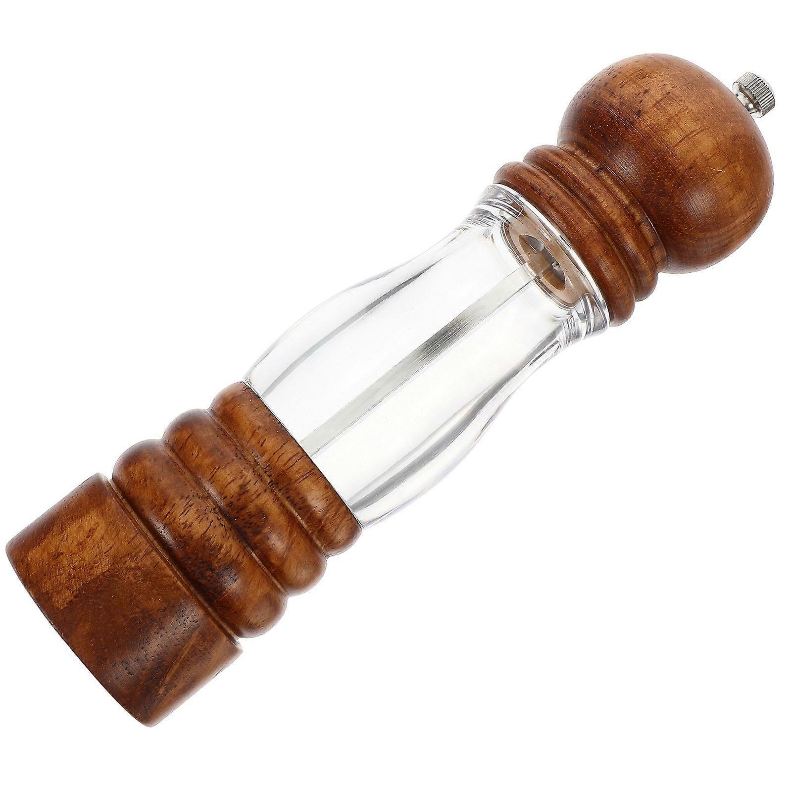 Pepper Grinding Tool Manual Adjustable Pepper Mill Assorted Color 22.00X5.50X5.00CM Refillable 1Pcs