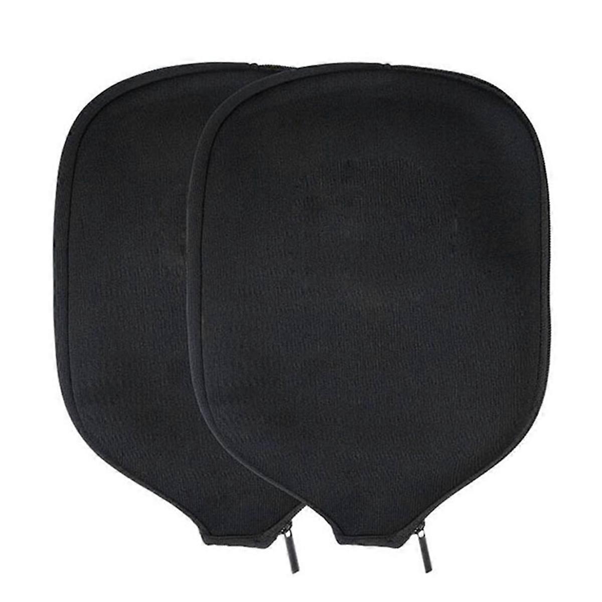 2pcs Neoprene Pickleball Paddle Covers Protective Racket Sleeves Paddle Storage Bags
